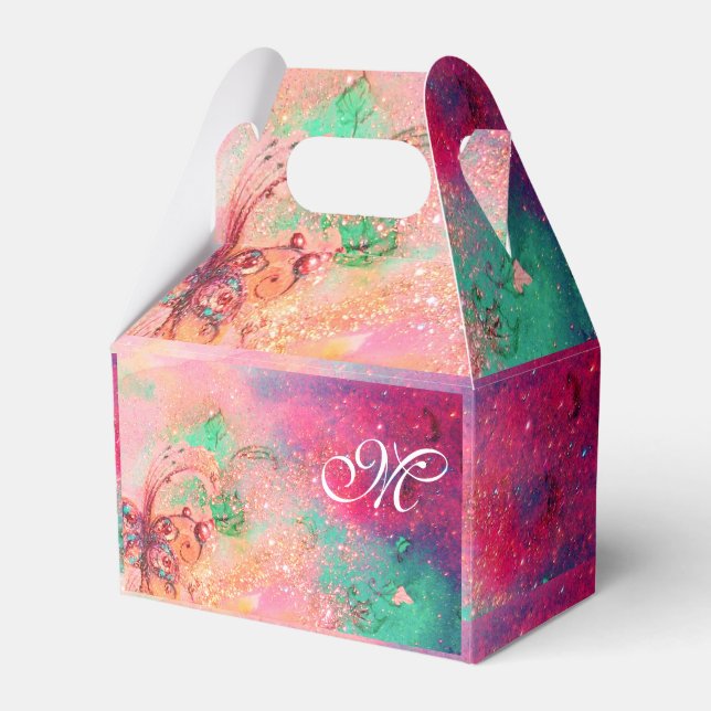 GARDEN OF THE LOST SHADOWS MAGIC BUTTERFLY PLANT FAVOUR BOX (Front Side)