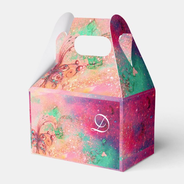 GARDEN OF THE LOST SHADOWS MAGIC BUTTERFLY PLANT FAVOUR BOX (Front Side)