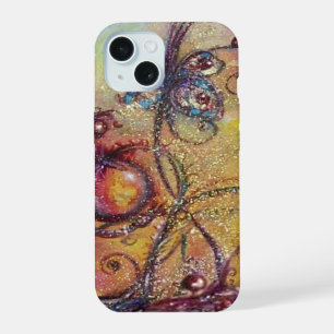 GARDEN OF THE LOST SHADOWS -MAGIC BUTTERFLY PLANT iPhone 15 CASE