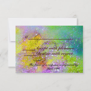 GARDEN OF THE LOST SHADOWS / MAGIC BUTTERFLY RSVP CARD