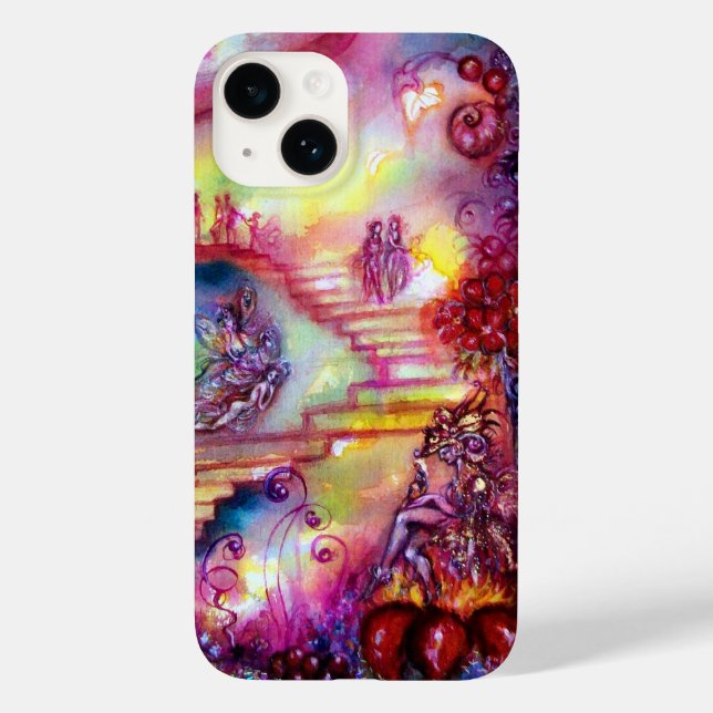 GARDEN OF THE LOST SHADOWS, MYSTIC STAIRS Case-Mate iPhone CASE (Back)