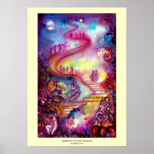 GARDEN OF THE LOST SHADOWS / MYSTIC STAIRS POSTER