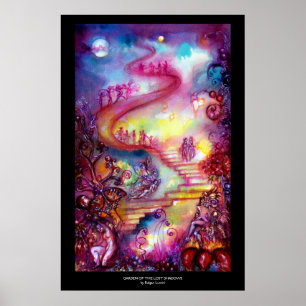 GARDEN OF THE LOST SHADOWS -MYSTIC STAIRS POSTER