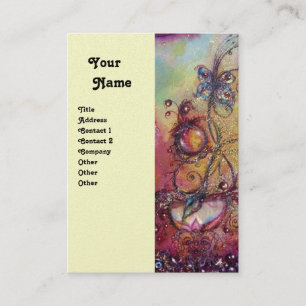 GARDEN OF THE LOST SHADOWS Pearl Paper Business Card