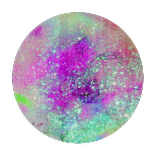 GARDEN OF THE LOST SHADOWS -Pink Purple Violet Cutting Board