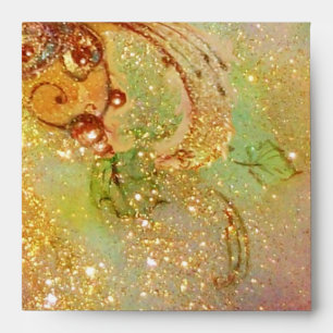 GARDEN OF THE LOST SHADOWS yellow brown green Envelopes