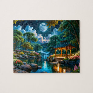 Garden of the Quiet Night Jigsaw Puzzle (2)
