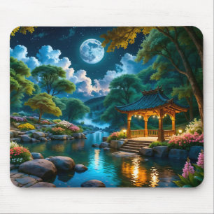 Garden of the Quiet Night Mouse Pad (2)