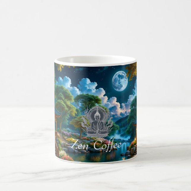 Garden of the Quiet Night Mug (1) (Buddha Version) (Center)