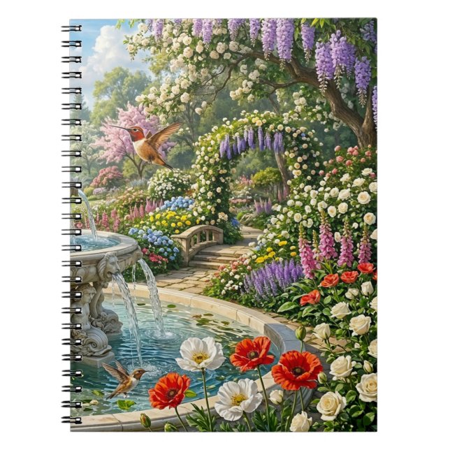 Garden of Undying Memories Notebook (3) (Front)