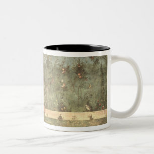 Garden Paintings from the 'Villa of Livia' Two-Tone Coffee Mug