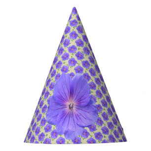 Garden Party Blue Flower on any Colour Hat