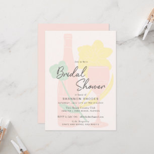 Garden Party Bridal Shower Invitation