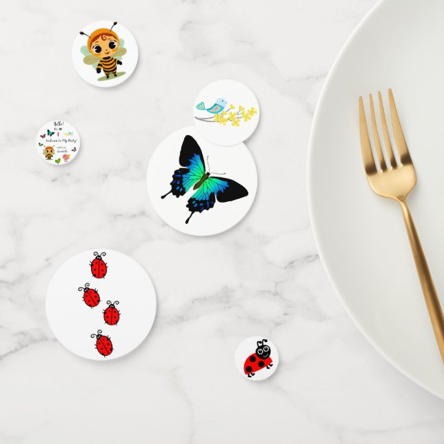 Garden Party Children Celebration Confetti (Group)