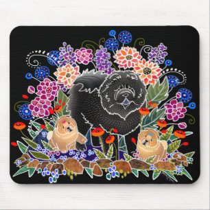GARDEN PARTY Chow - Mouse Pad
