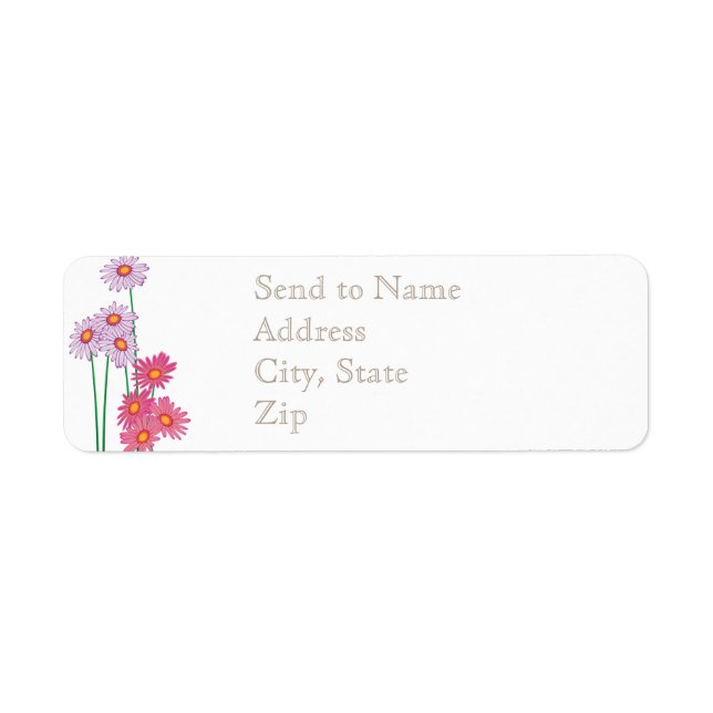 Garden Party Collection Address labels (Front)