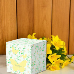 Garden Party Gender Neutral Baby Shower Favour Box
