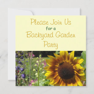 Garden Party Invitation