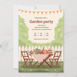 Garden Party Invitation