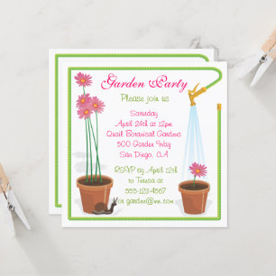 Garden Party Invitation