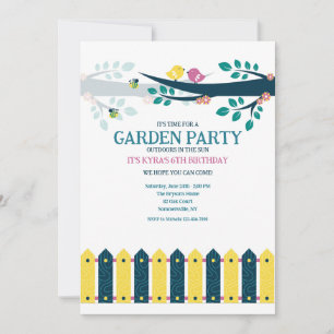 Garden Party Invitation