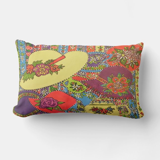 Garden Party Lumbar Cushion (Front)