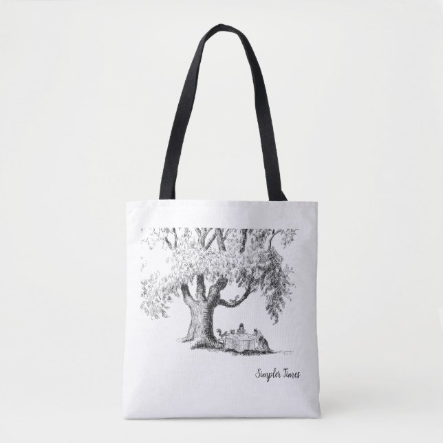 Garden Party Tote - Simpler Times Bag (Front)