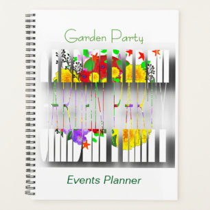 Garden Party White Planner