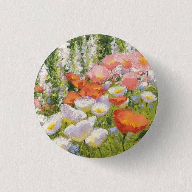Garden Pastels 3 Cm Round Badge (Front)