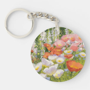 Garden Pastels Key Ring