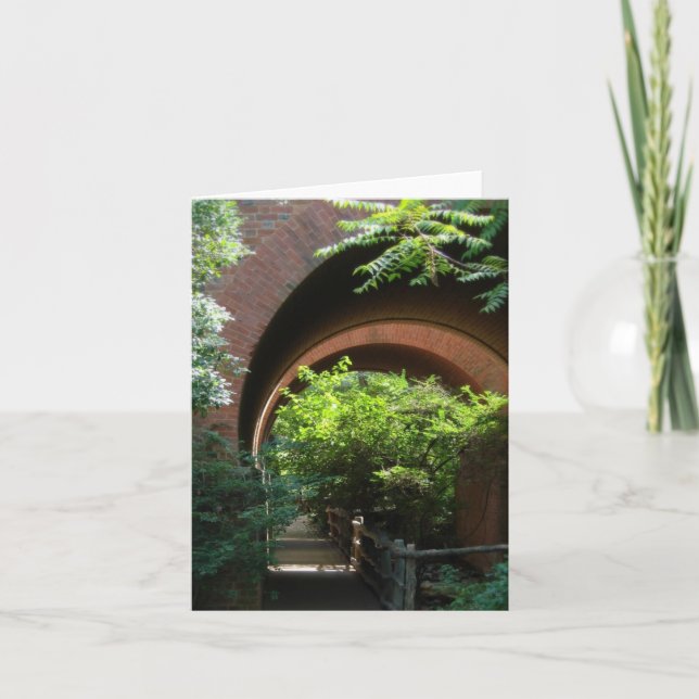 Garden path blank notecard (Front)