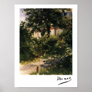 Garden Path in Rueil by Édouard Manet Poster