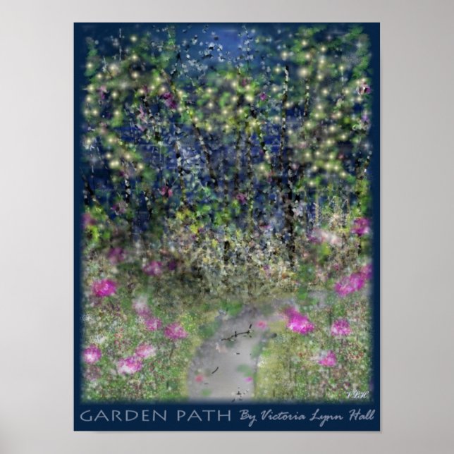 Garden Path Poster (Front)