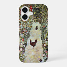 Garden Path w Chickens, Gustav Klimt, Art Nouveau
