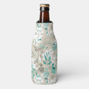 Garden Pattern Bottle Cooler