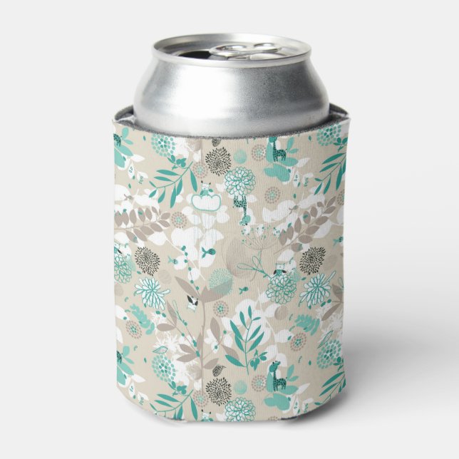 Garden Pattern Can Cooler (Can Front)