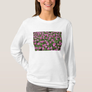 Garden pattern of tulips, Keukenhof Gardens, T-Shirt