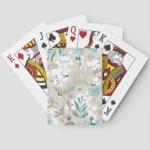 Garden Pattern Playing Cards