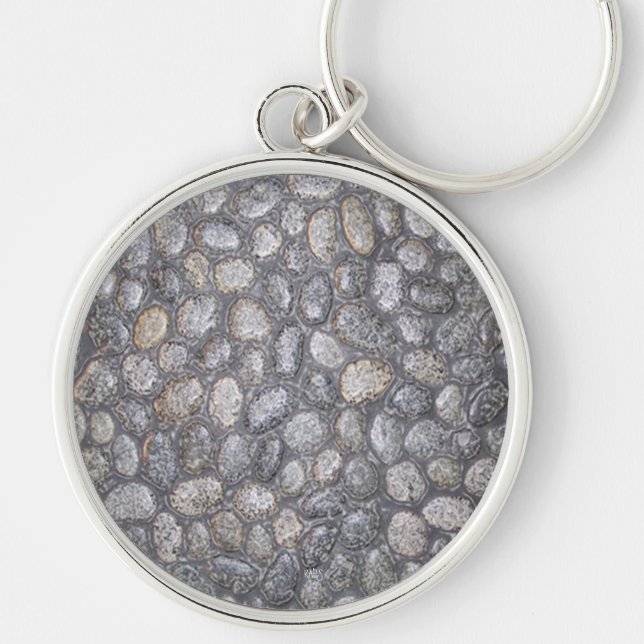 Garden Pebbles Key Ring (Front)