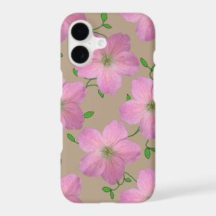 Garden Pink Geranium Flower on any Colour