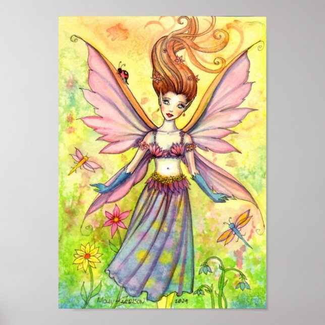 Garden Pixie Fairy Poster (Front)