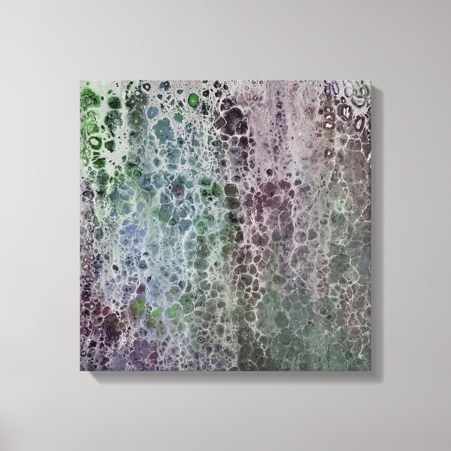 Garden Rain Canvas Print (Front)