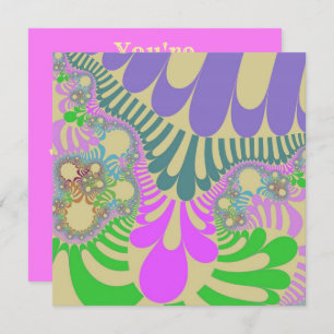 Garden Rainbow Mod Invitation