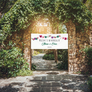 garden romance flowers wedding white Banner