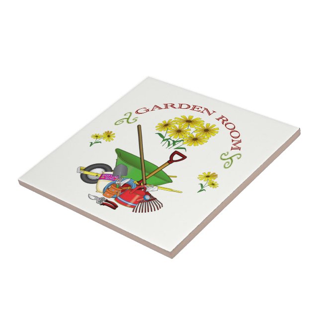 Garden Room - Tile/Drink's Coaster (Side)