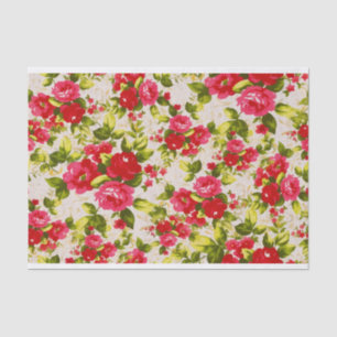 Garden Rose Tissue Paper Sheets