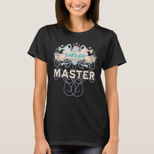 Garden Saying Gardenmaster Vintage Watering Can T-Shirt
