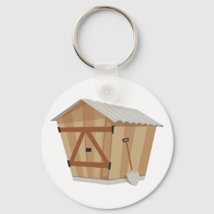 Garden Shed Key Ring