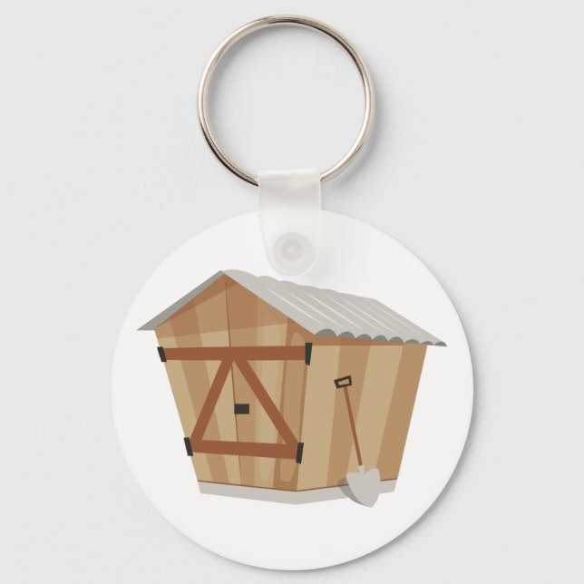 Garden Shed Key Ring (Front)