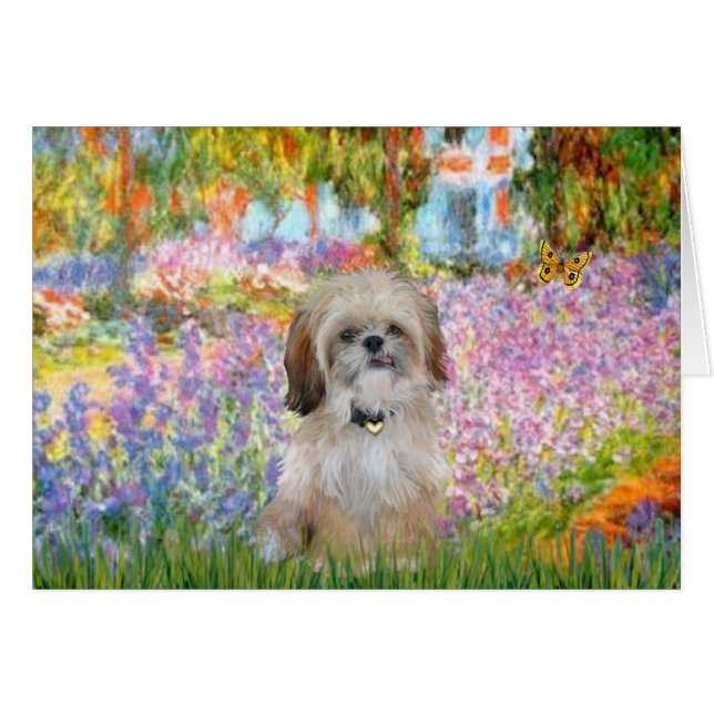 Garden - Shih Tzu (P) (Front Horizontal)